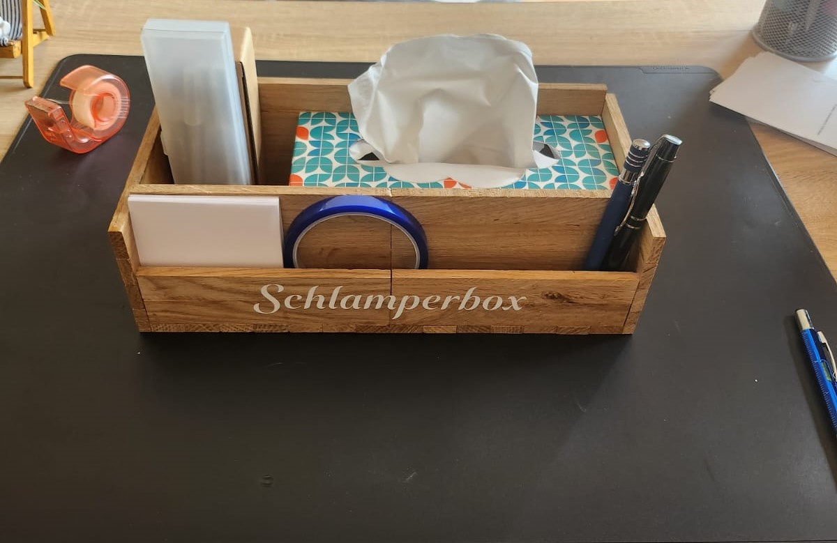 personalisierte Aufbewahrungsbox aus Holz, Organizer, Deko Holzbox