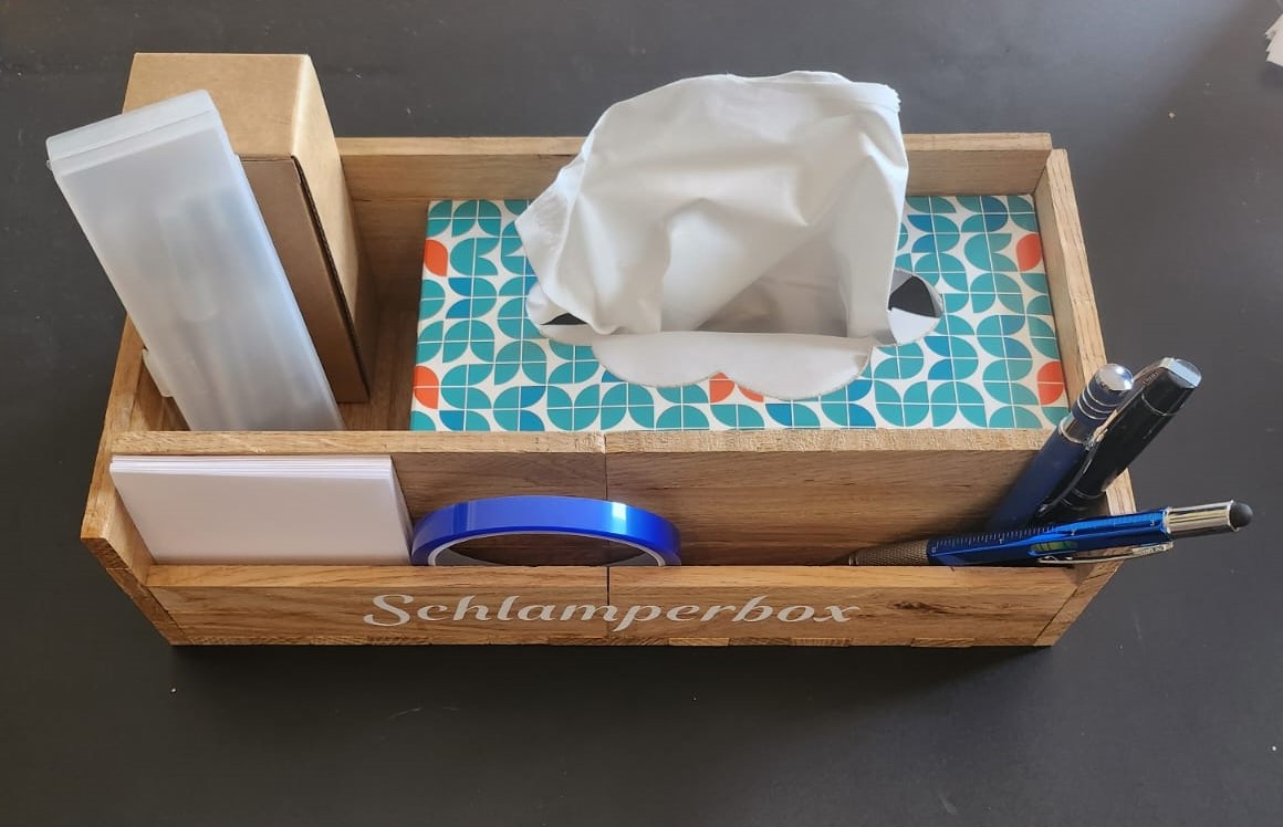 personalisierte Aufbewahrungsbox aus Holz, Organizer, Deko Holzbox