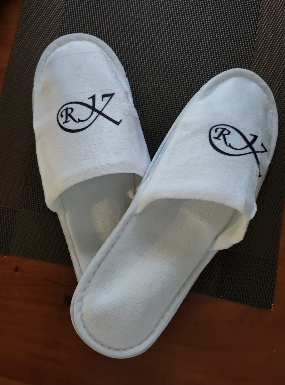 Frottee-Slipper I Hotelpantoffel I personalisiert